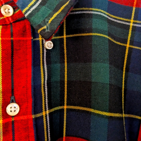 Ralph Lauren performance long sleeve plaid flannel 4xb - Picture 2 of 5